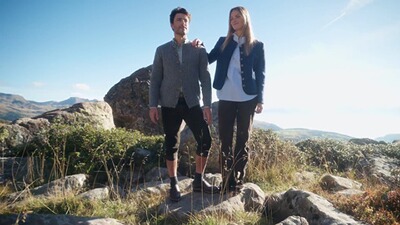 Zopfstrickjacke, Luis Steindl