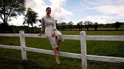 Hemdblusenkleid mit Vichykaro, HIGHMOOR