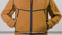 Damen Wendefleecejacke HELIX, Merkel Gear