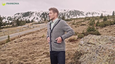 Strickjacke mit Kapuze, REITMAYER