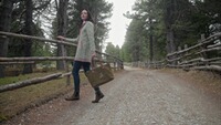 Leder-Shopper mit Hirschstick, REITMAYER