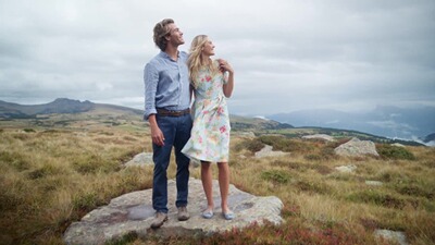 Geblümtes Halbarm-Kleid, REITMAYER