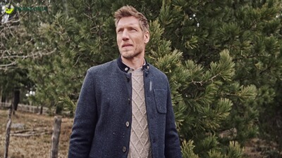 Tweed-Aran-Pullover, REITMAYER