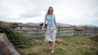 Velours-Ballerinas Angelis, Pretty Ballerinas