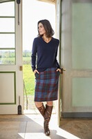 V-Pullover aus Lambswool, HIGHMOOR