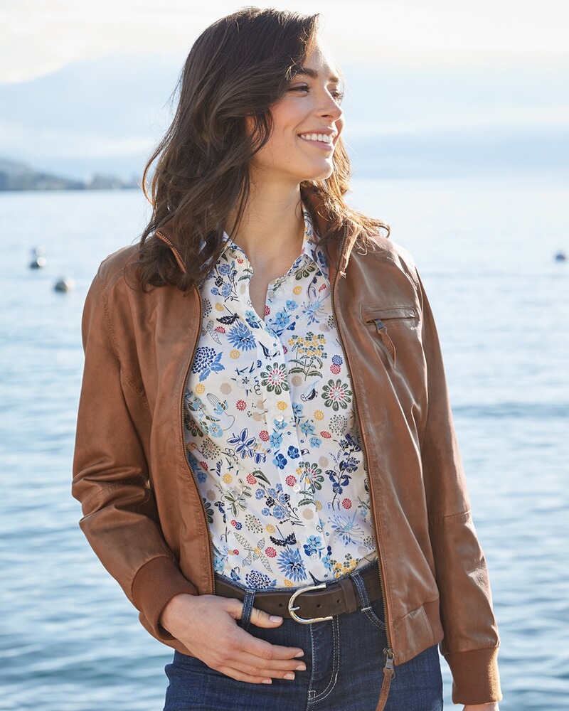 Nappa-Lederjacke, Brigitte von Schönfels