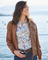 Nappa-Lederjacke, Brigitte von Schönfels