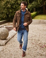 Lederjacke mit Taschen, HIGHMOOR