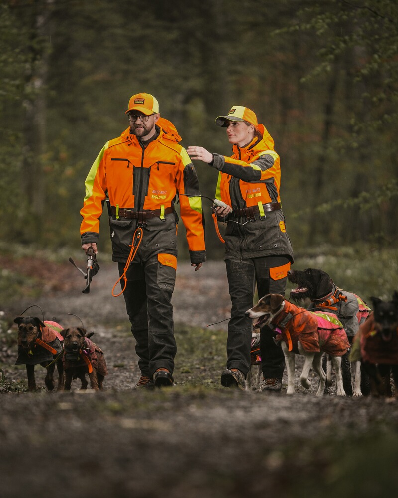 Damen Jagdjacke Hatz-Watz Waterproof, Parforce Protective