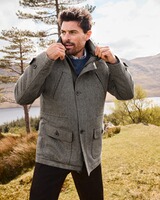 Fischgrat-Outdoorjacke, HIGHMOOR
