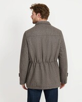Fischgrat-Outdoorjacke, HIGHMOOR