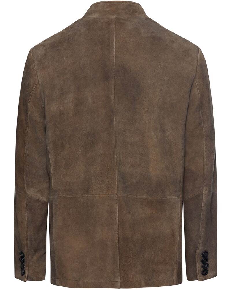 Lederjacke mit Stehkragen, REITMAYER