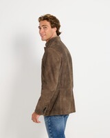 Lederjacke mit Stehkragen, REITMAYER