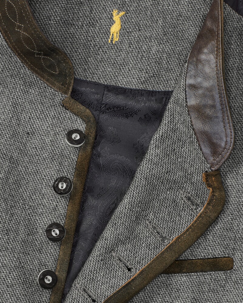 Tweed-Weste, Almsach