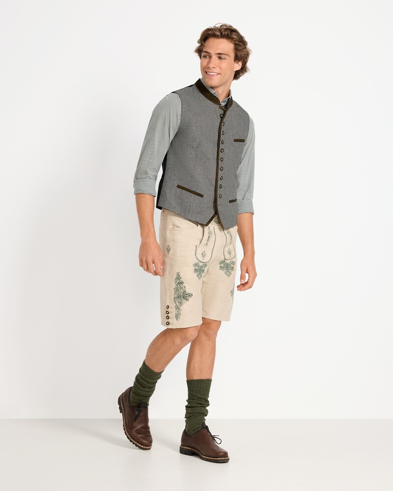 Tweed-Weste, Almsach