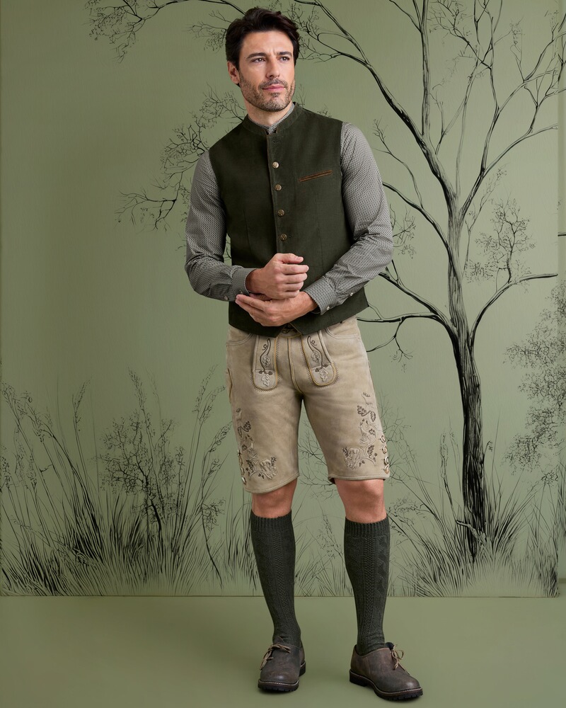 Stehkragenhemd, Almsach