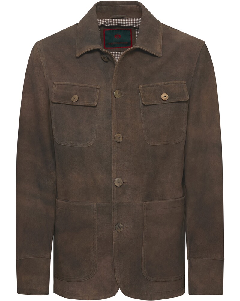 Velourslederjacke