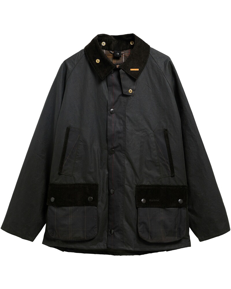 Wachsjacke Bedale Icons Patch