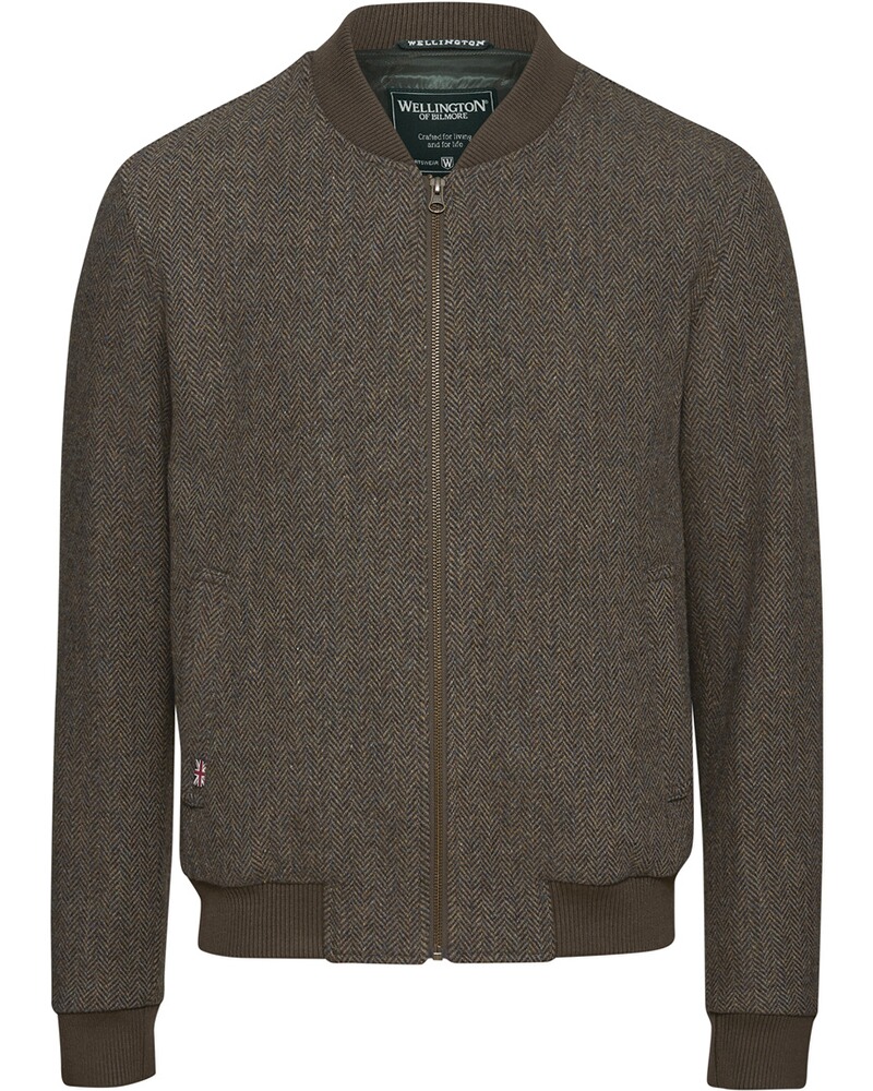 Tweed-Blouson Lumber