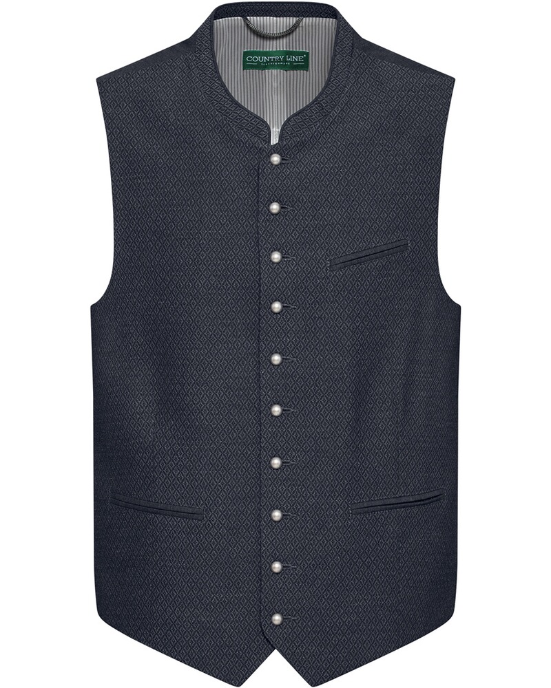 Jacquard-Weste