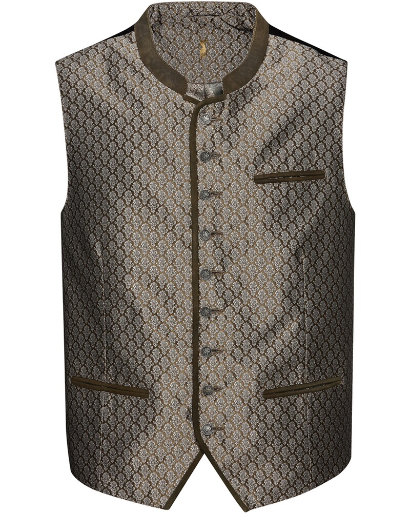 Jacquard-Weste
