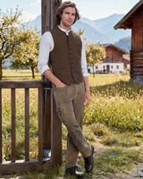 Jacquard-Weste, Country Line