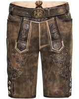 Kurze Lederhose mit Gürtel, Luis Steindl