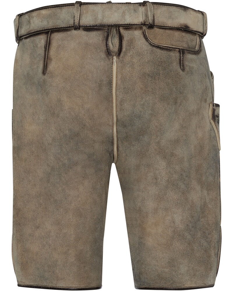 Kurze Lederhose Ostsee mit Gürtel, Mechanix