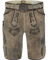 Kurze Lederhose Ostsee mit Gürtel, Mechanix
