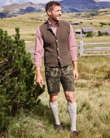 Kurze Lederhose mit Gürtel, Luis Steindl