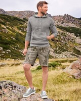 Sweathoodie mit Hirschdruck, REITMAYER