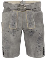 Kurze Lederhose mit Gürtel, Krüger Buam