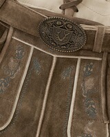 Kurze Lederhose mit Gürtel, Krüger Buam