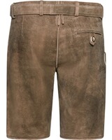 Kurze Lederhose mit Gürtel, Krüger Buam