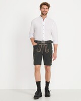 Kurze Lederhose mit Stickerei, Luis Steindl