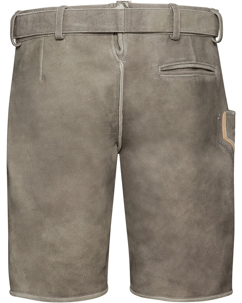 Kurze Lederhose mit Gürtel, Krüger Buam