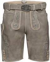 Kurze Lederhose mit Gürtel, Krüger Buam