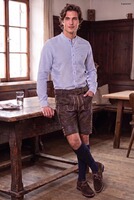 Kurze Lederhose mit Gürtel, Almsach