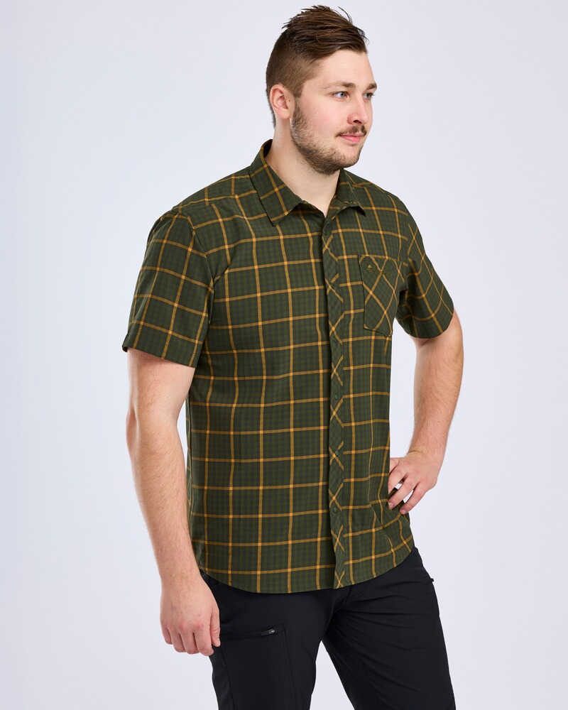 Kurzarmhemd Outdoor, Pinewood