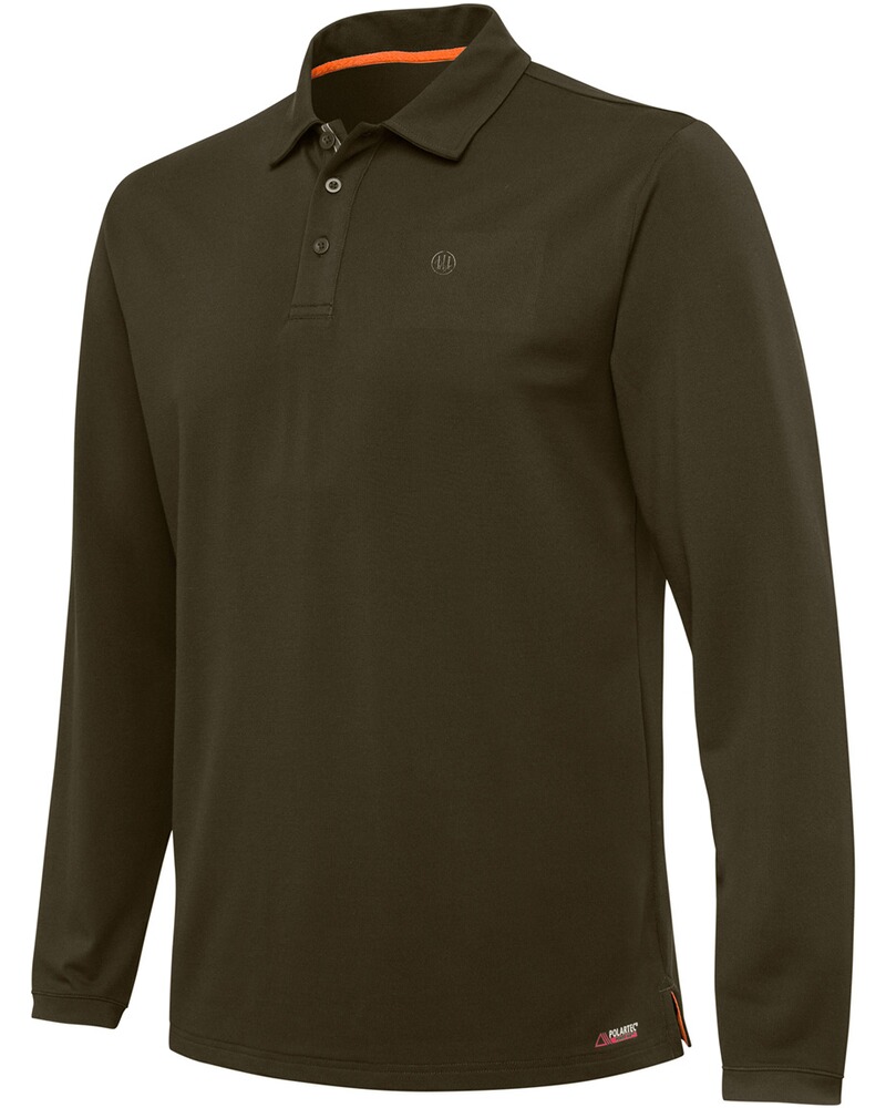 Langarm-Poloshirt Tech Corporate