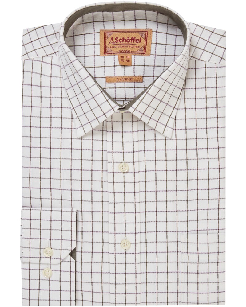 Karohemd Burnham Tattersall