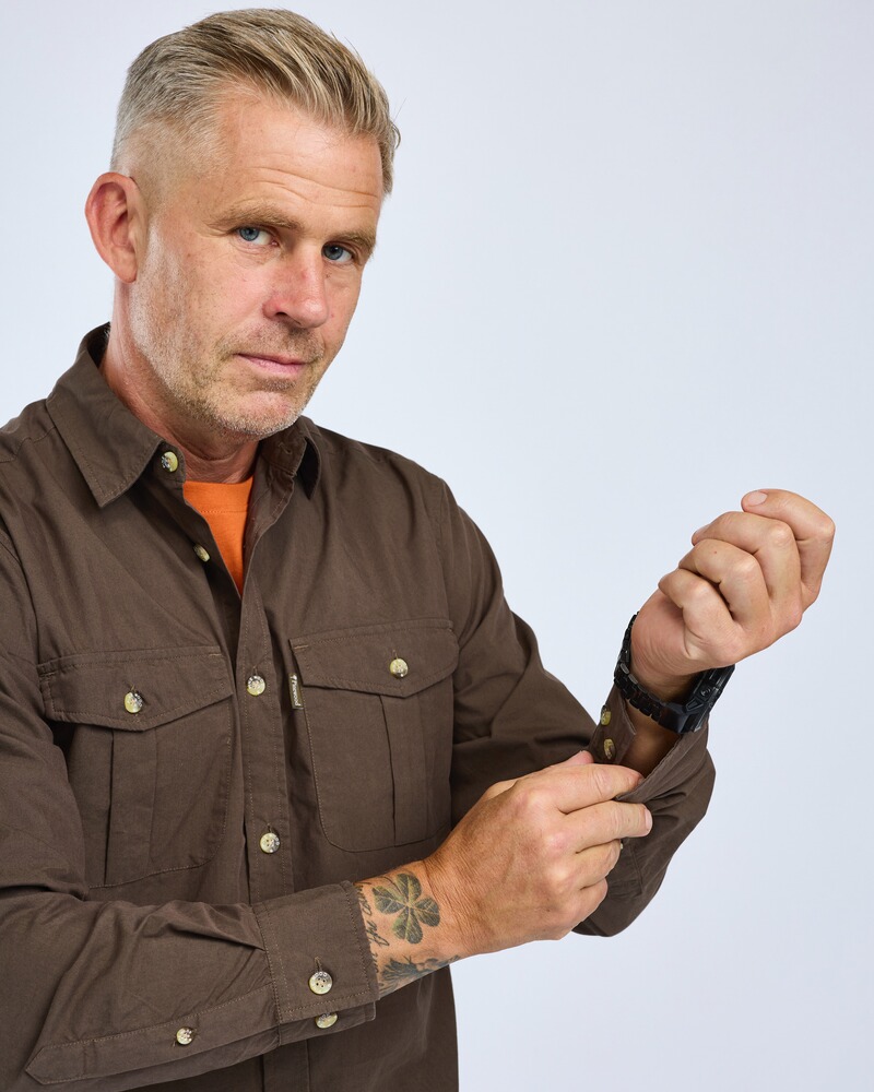 Hemd InsectSafe Poplin, Pinewood
