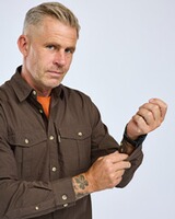 Hemd InsectSafe Poplin, Pinewood
