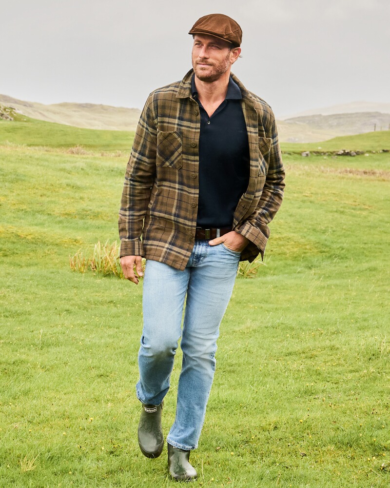 Langarm-Poloshirt Pima Cotton, Barbour