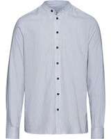 Stehkragen-Streifenhemd, Hammerschmid