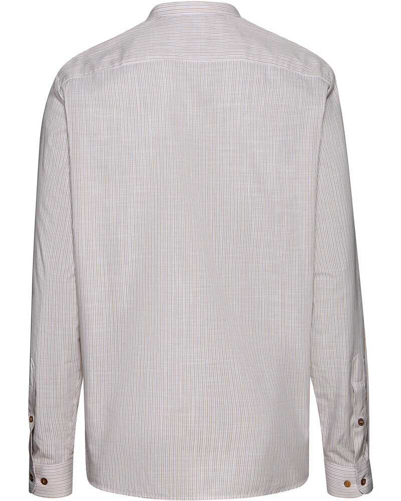 Stehkragen-Streifenhemd, Hammerschmid