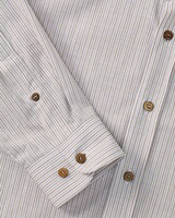 Stehkragen-Streifenhemd, Hammerschmid