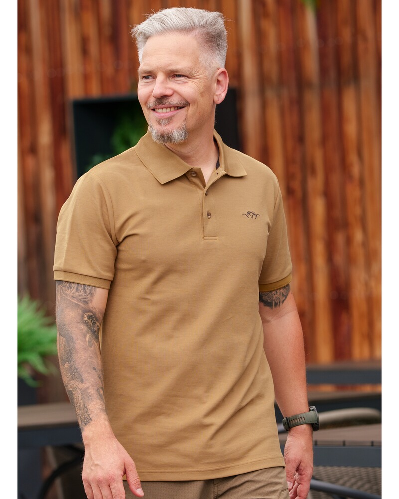 Poloshirt Solid 25, Blaser Outfits