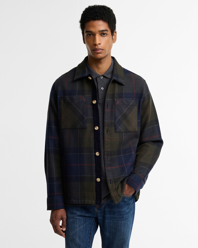 Overshirt Oversized Tartan, Barbour