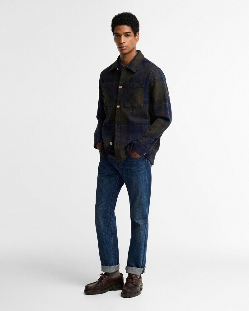 Overshirt Oversized Tartan, Barbour